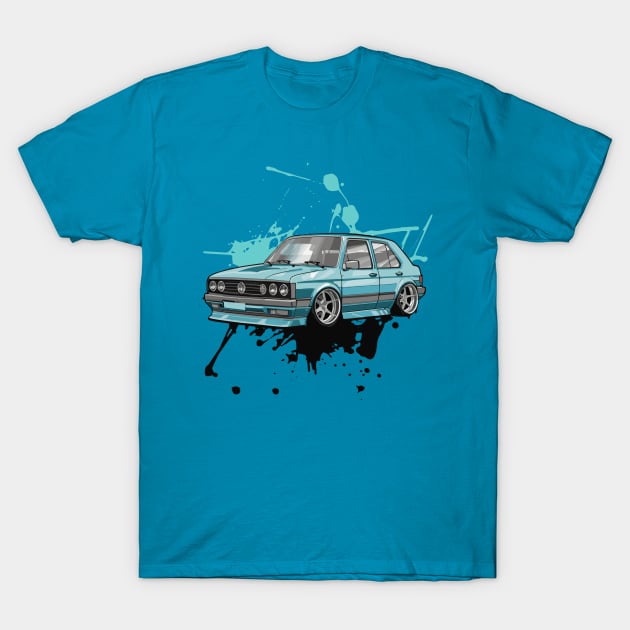 Customized Classic Cars T-Shirt by irfankokabi